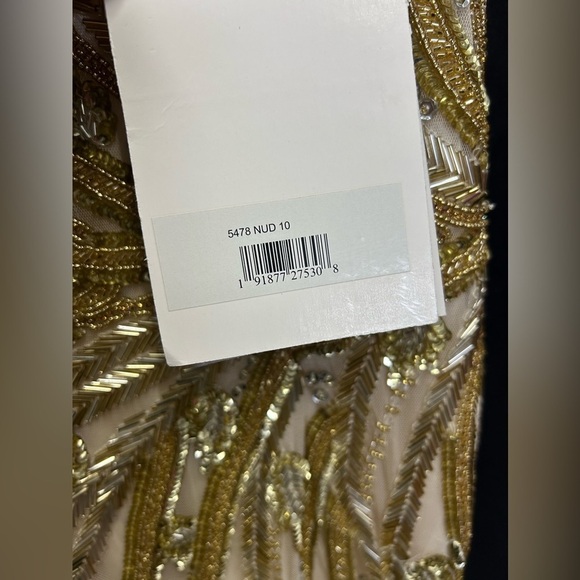 Mac Duggal 5478 NWT Long Beaded Sequin Prom Formal Dress - Picture 8 of 11